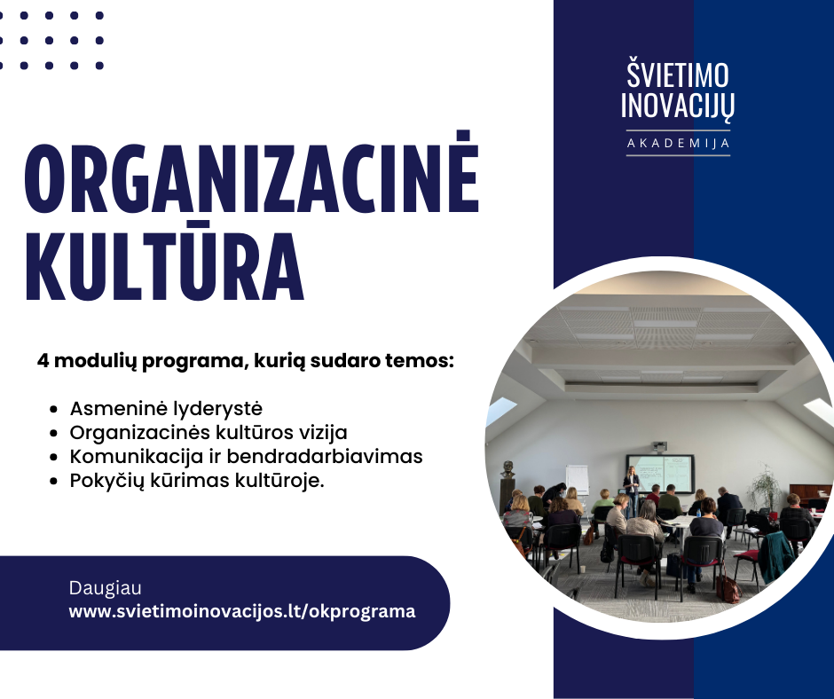 Organizacinės kultūros programa