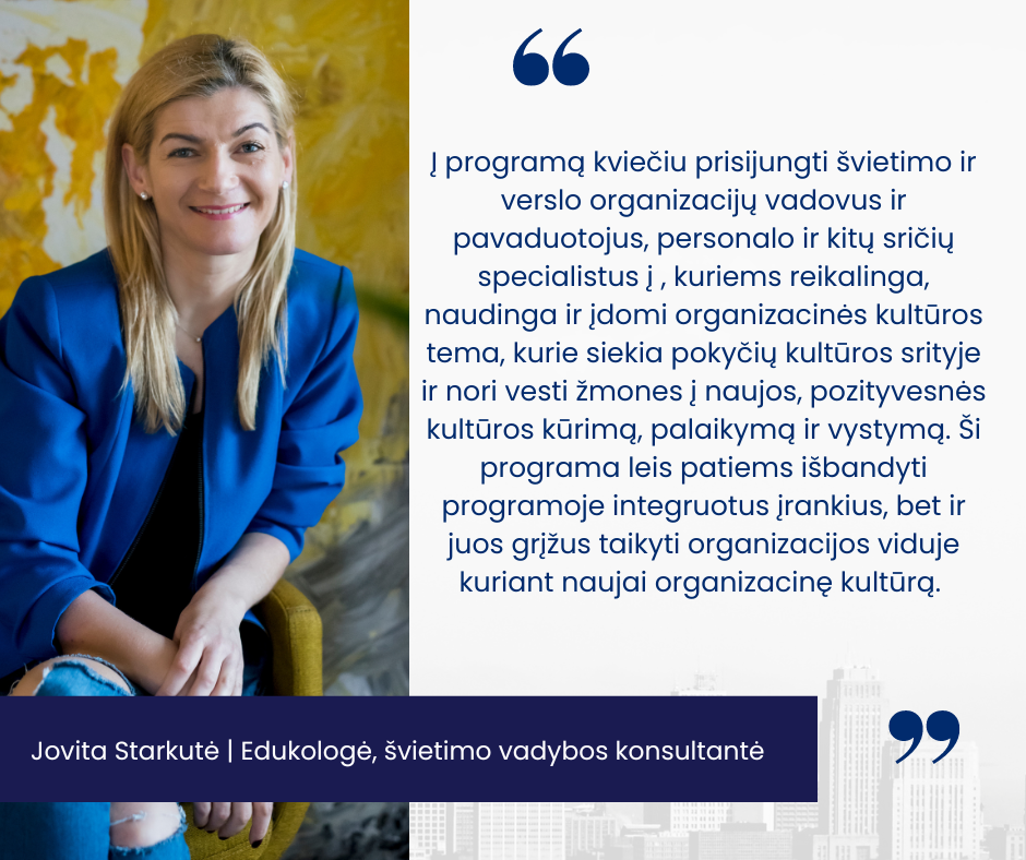 Organizacinės kultūros programa 2 Organizacinės kultūros programa